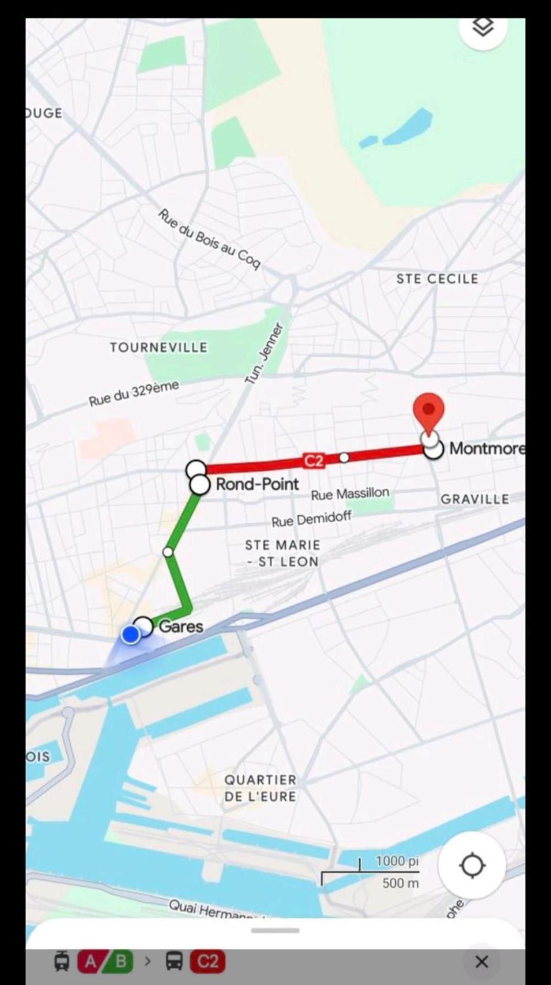 Chambre Spacieuse Et Confortable 2 Graville المظهر الخارجي الصورة